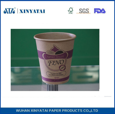 Porcellana Adiabatici stampa personalizzata carta tazze di caffè usa e getta 12 once tazze da tè con PE rivestimento di carta fornitore