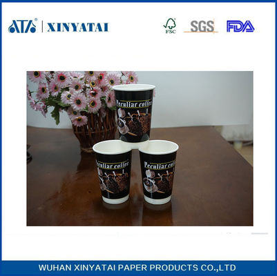 Porcellana Materia carta a doppia parete di carta tazze di caffè, biodegradabili compostabili Bicchieri di carta fornitore