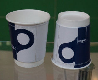 Porcellana Stampa di derivazione di Flexo di caffè delle tazze del PE della carta eliminabile su ordinazione del rivestimento fornitore