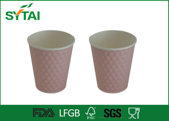 Porcellana Tazze di carta dell'ondulazione adiabatica di Customed/stampa di carta asportabile della tazza di caffè con i coperchi fornitore