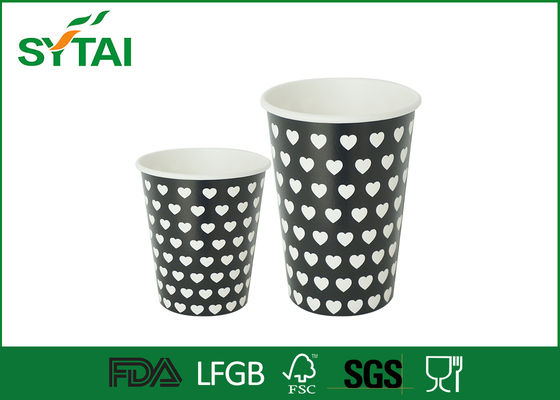Porcellana Le tazze di carta riciclate uso della bevanda possono essere contenitore di alimento 120ml-700 ml fornitore