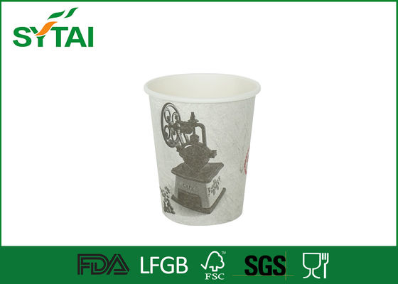 Porcellana Tazze riciclabili per la bibita, tazze della carta kraft di Brown Di caffè 8oz fornitore