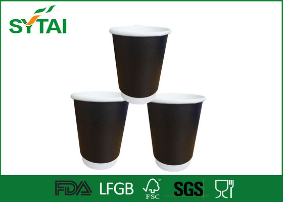 Porcellana 18oz personalizzato stampato adiabatico doppia parete carta tazze per il tè / imballaggio del succo di frutta fornitore