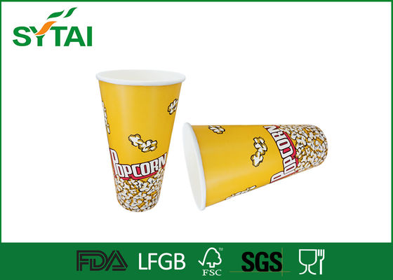 Porcellana Stampate personalizzato Popcorn Secchi oleata e impermeabile Popcorn Container fornitore