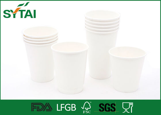 Porcellana Piccole tazze di carta riciclabili di PLA per la bevanda, sintesi chimica artificiale fornitore