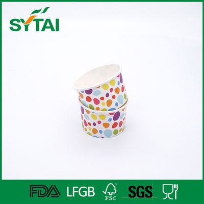 Porcellana le tazze eliminabili del gelato 3-32oz con i coperchi, abitudine hanno stampato le tazze ISCO9001 del gelato fornitore