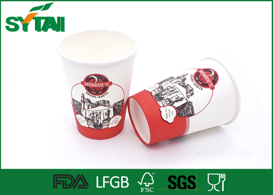 Porcellana Tazze eliminabili riciclabili isolate/tazze calde della bevanda con su misura impresso fornitore
