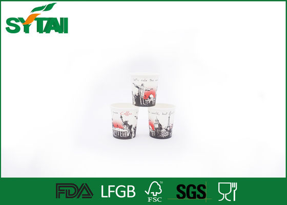 Porcellana Tazze di carta della bevanda fredda succo/della soda eliminabili con il LOGO su ordinazione, amichevole eco- fornitore