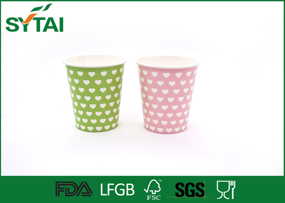Porcellana Le tazze di carta della bevanda calda eliminabile, tazze di caffè biodegradabili scelgono il PE ricoperto fornitore