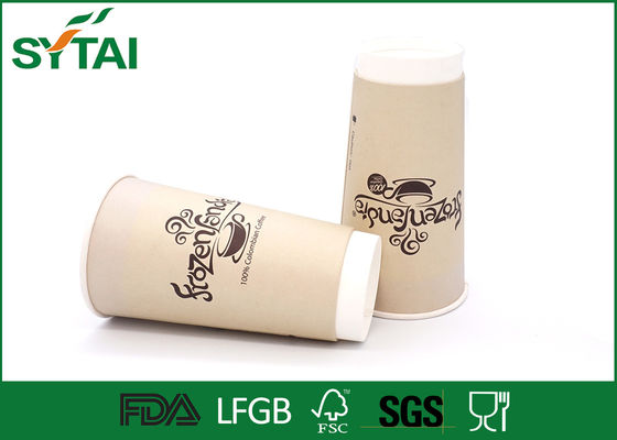 Porcellana tazze di carta doppie del singolo pe eliminabile 20Oz per caffè, logo dell'OEM stampato fornitore