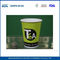 Riciclata Bevanda fredda Bicchieri di carta usa e getta tazze di caffè con stampa personalizzata Logo fornitore