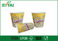 Carino divertente carta stampata Popcorn Secchi / Popcorn Vasche / Popcorn Boxes ecologico fornitore