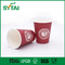Tazze eliminabili amichevoli di eco biodegradabile, colore promozionale di multiplo delle tazze di carta fornitore