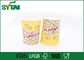Contenitori di carta eliminabili del popcorn di grande capacità con Flexo/stampa offset fornitore