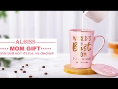 set regalo di tazze in ceramica