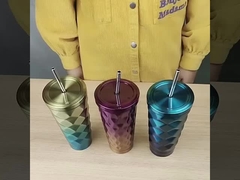 Vattone su 304 tazze di caffè idraulico isolato 400 ml prova di perdite